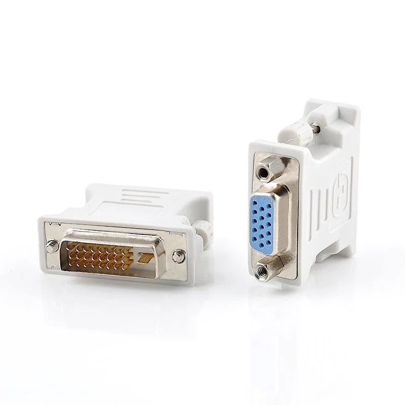 Adapter DVI-D 24+1 dugó-VGA aljzat