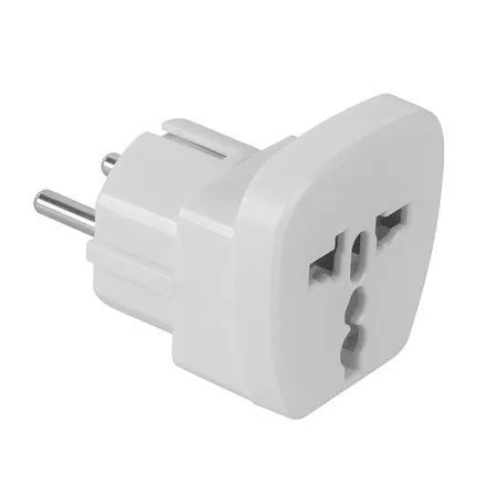 Fehér univerzális csatlakozóadapter CP ITL/EL-0100A-val