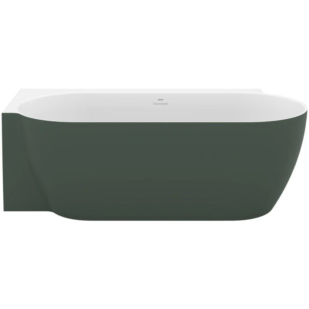 Ravak Freedom Corner II TEC L akrilkád 1750x860 grey green/fehér, fehér lefolyó (RAVAK-CC91200000)
