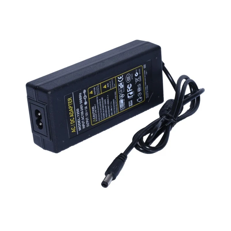 Stabilizált tápegység 12V/8A, fekete