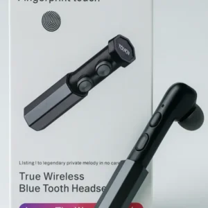 D04 True Wireless Bluetooth Fülhallgató – Fingerprint Touch Érintésvezérléssel