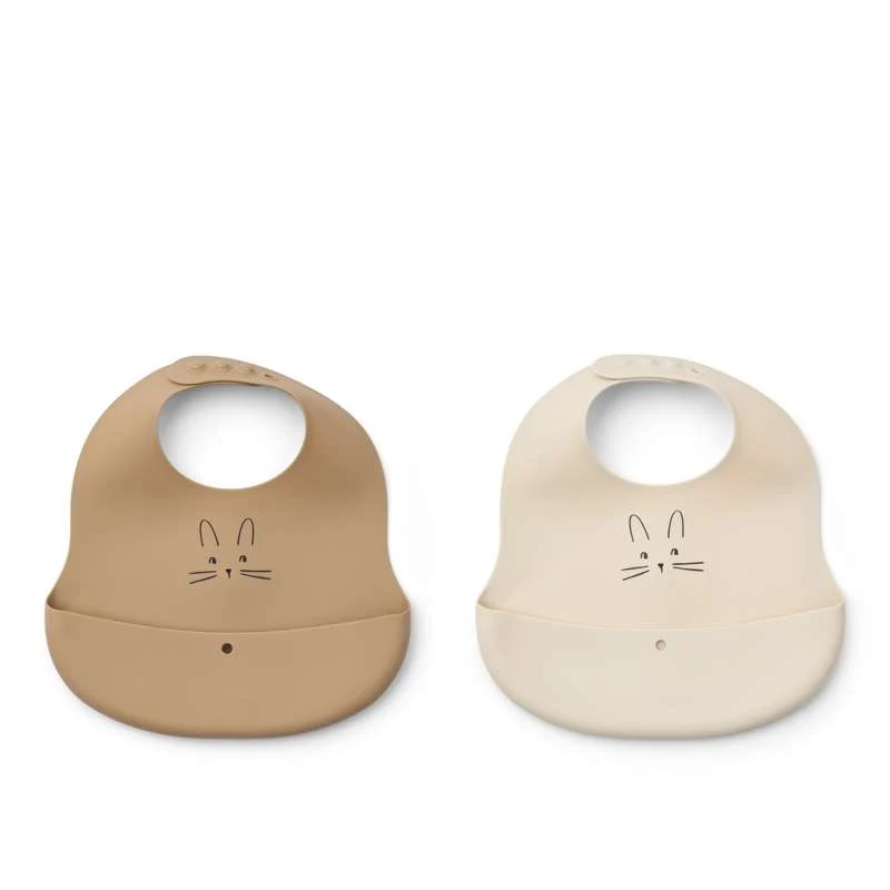 Liewood Ember Hagesmæk - 2-pak - Rabbit/Sandy/Oat Compatible Garmin