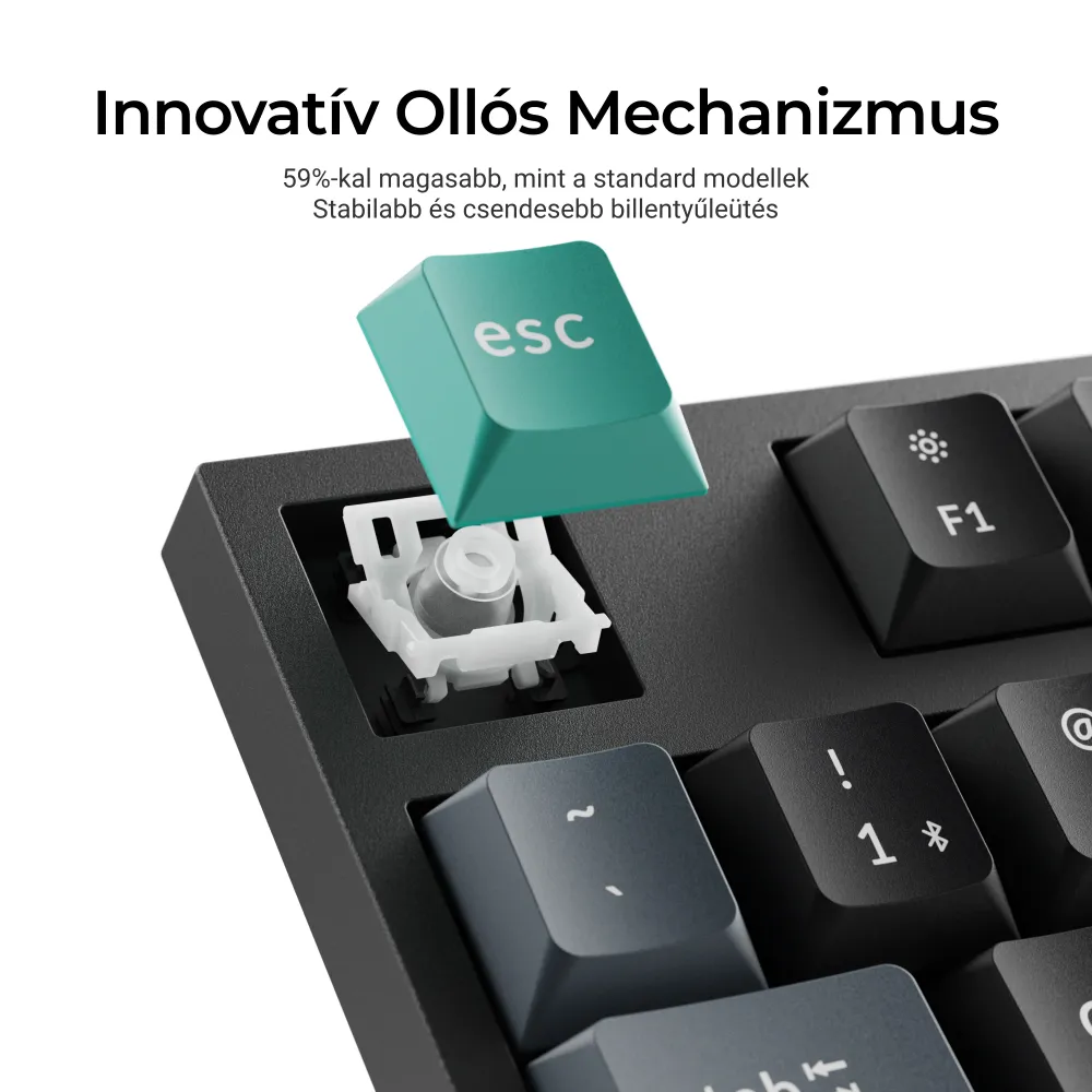 Keychron B33 billentyűzet és BM25 Egér - ISO HU wireless