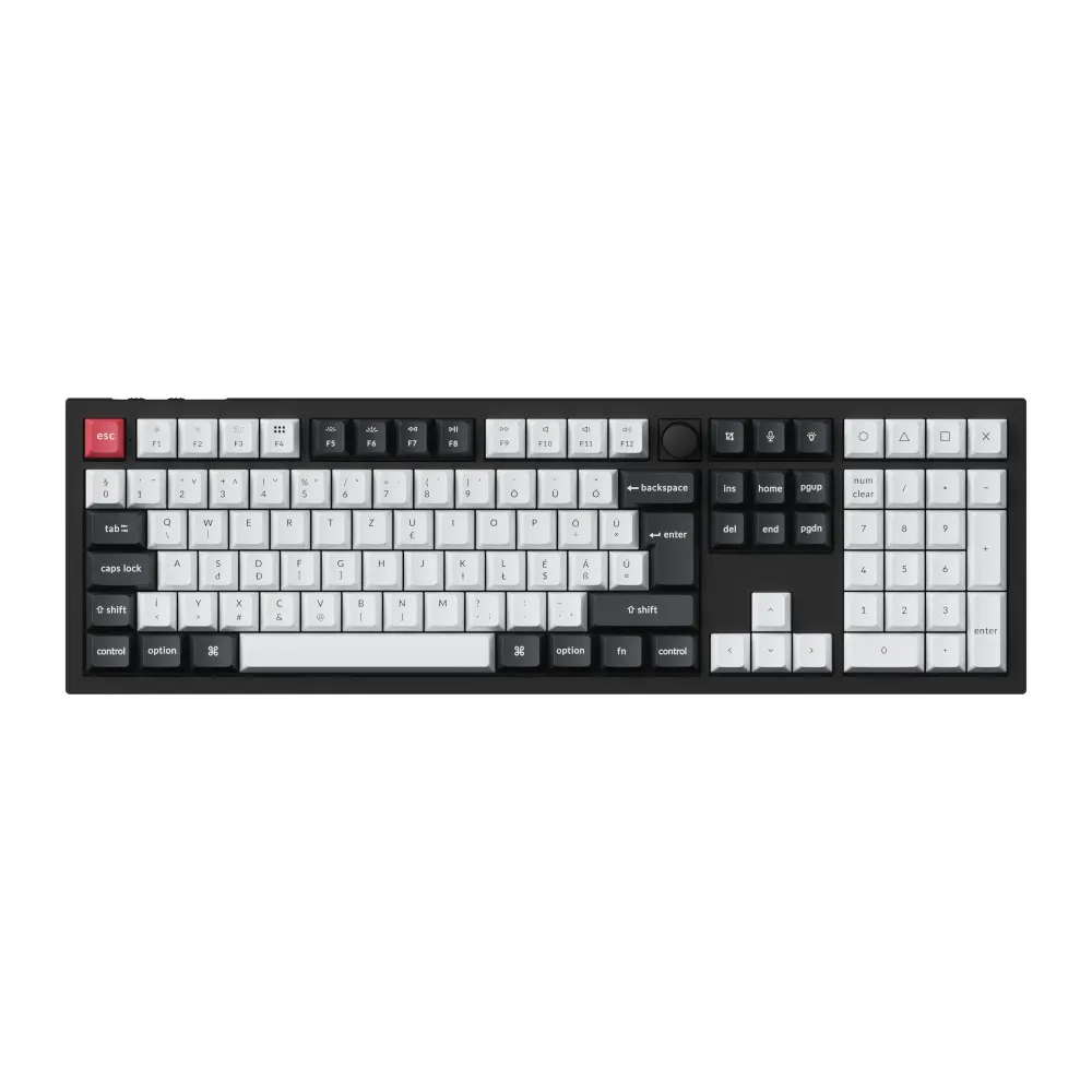 Keychron Q6 HE - vezeték nélküli mechanikus billentyűzet - ISO HU