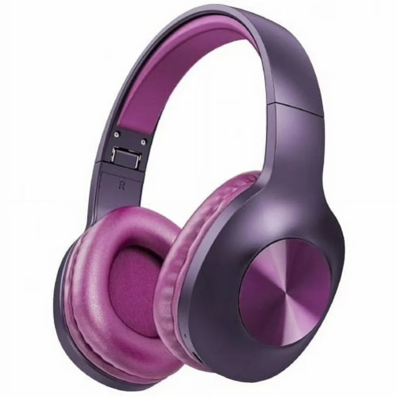 Letscom H10 Bluetooth Over‑Ear Fejhallgató – Lila