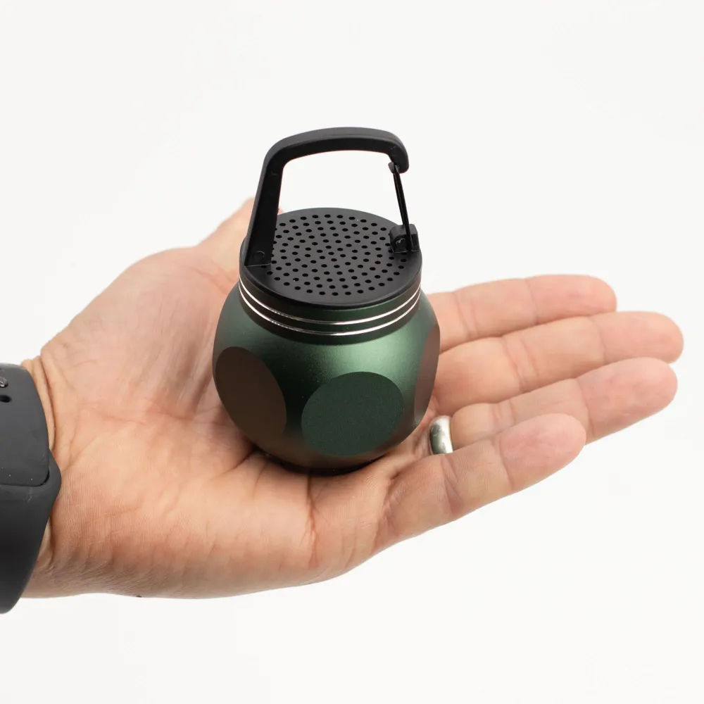 Zöld Kemping Horog Mini Hangszóró