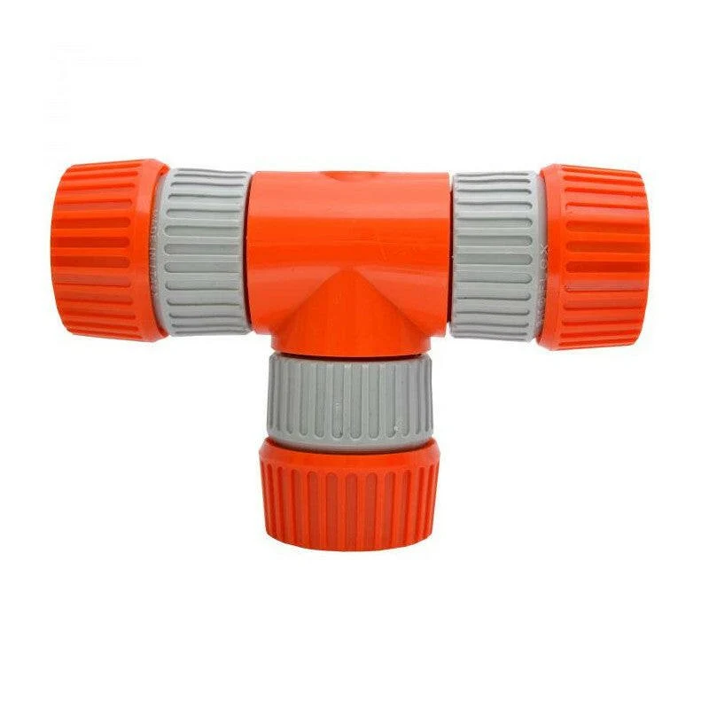 SIROFLEX T-elágazó, 3db 1/2" gyorscsatlakozóval (4489)