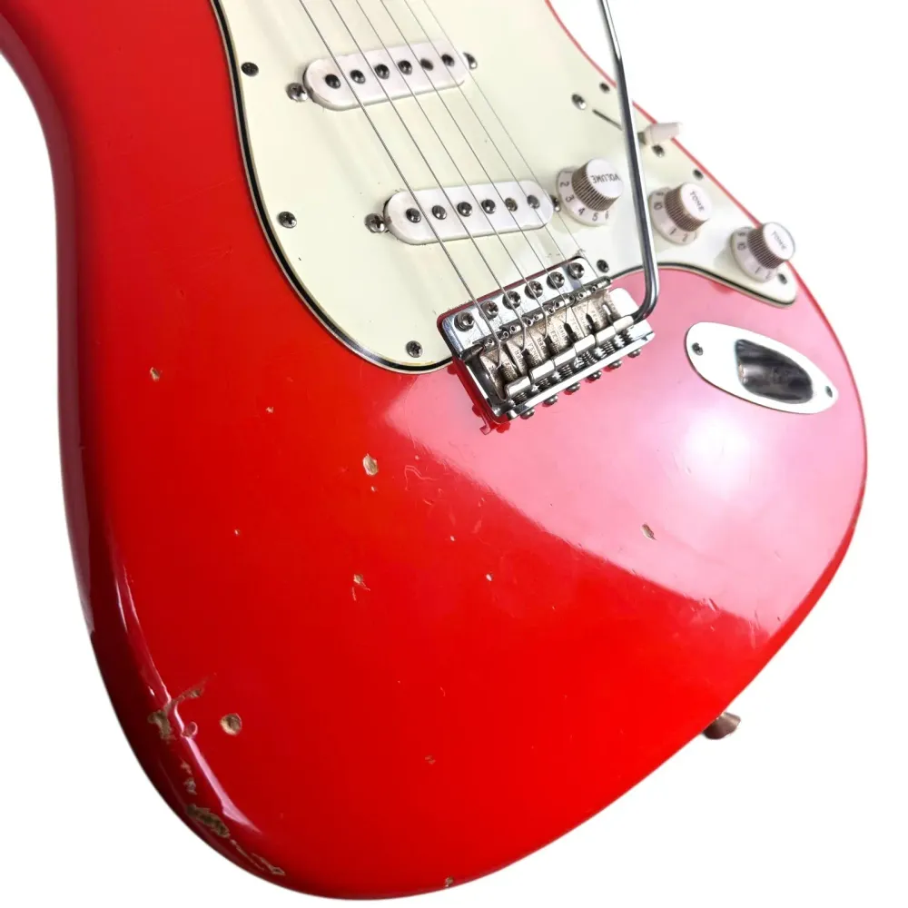 Fender Custom Shop 1960 Stratocaster Relic 2004 - Fiesta vörös