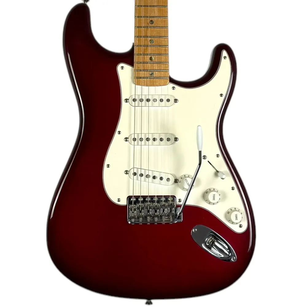 Fender Custom Shop Robin Trower Stratocaster 2007 - Éjféli Borvörös Burst