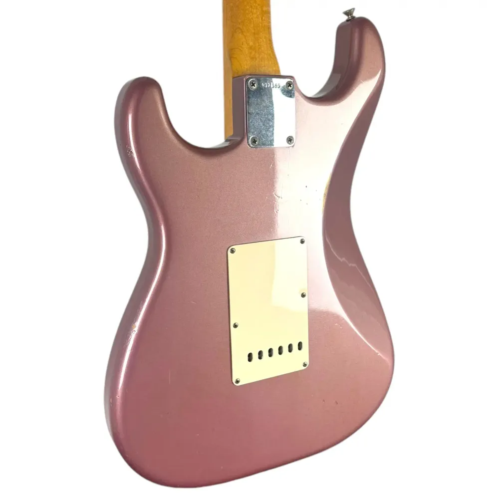 Fender Custom Shop Stratocaster ‘60 Relic 2002 - Bordó köd