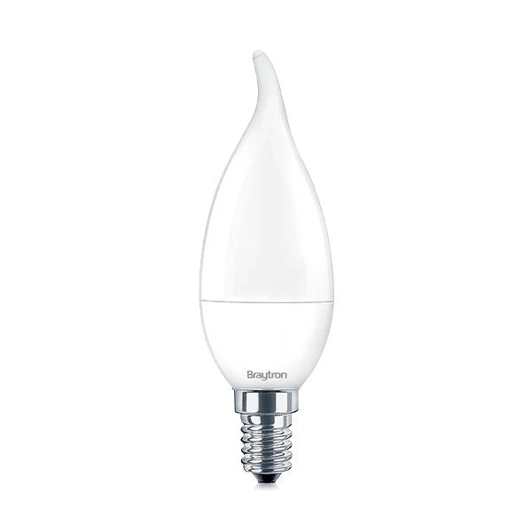 Braytron Led izzó E14 5W nyújtott Design 3000K 450Lm 230V BA07-00510
