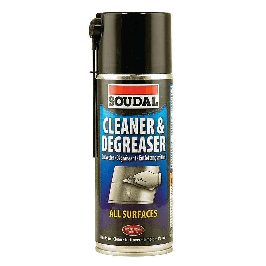 Soudal Tisztító spray 400 ml rag./töm. előtti felületre