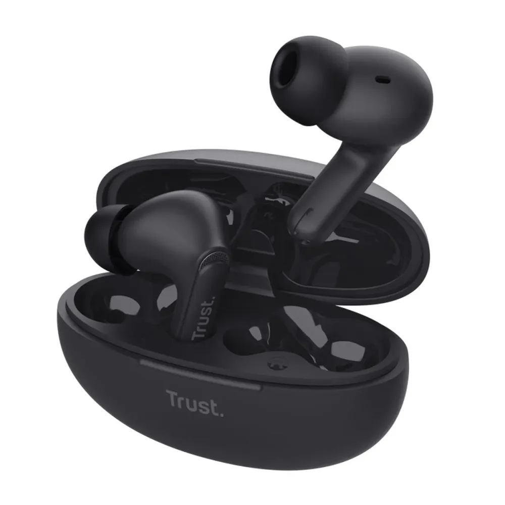 Trust Yavi Bluetooth fülhallgató, fekete