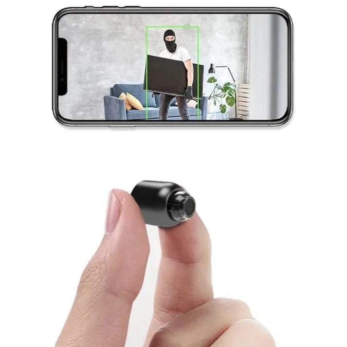 Vezeték nélküli mini kémkamera – távirányítás és HD-felvétel