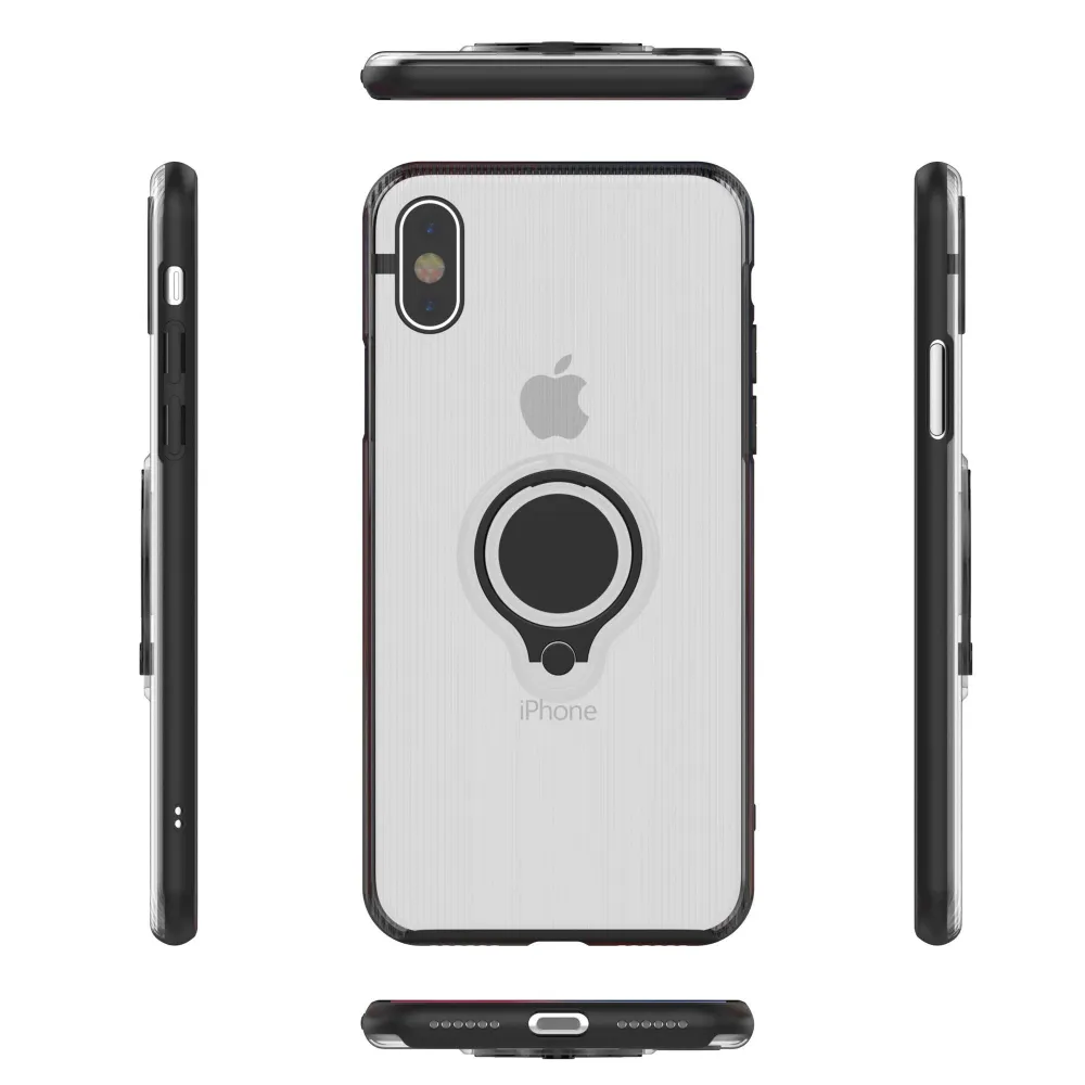 Apple iPhone 6 Armor Ring mágneses gyűrűs átlátszó tok