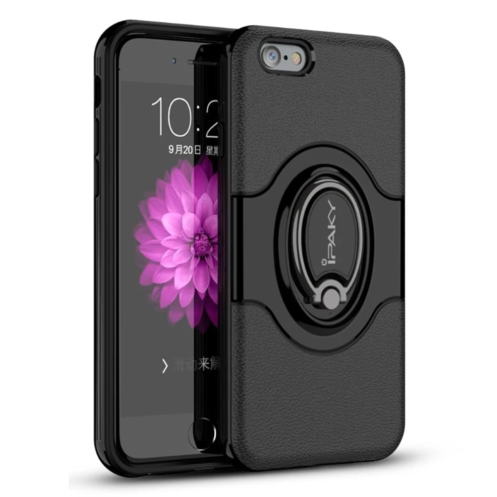 Apple iPhone 6 Ipaky Ring fekete tok