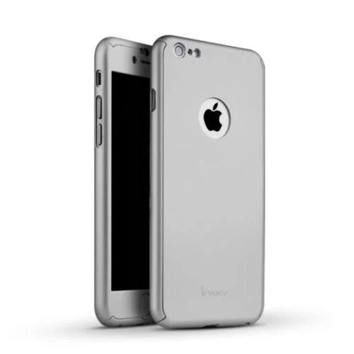 Apple iPhone 7 Joyroom tok (elöl + hátul) ezüst + védőfólia