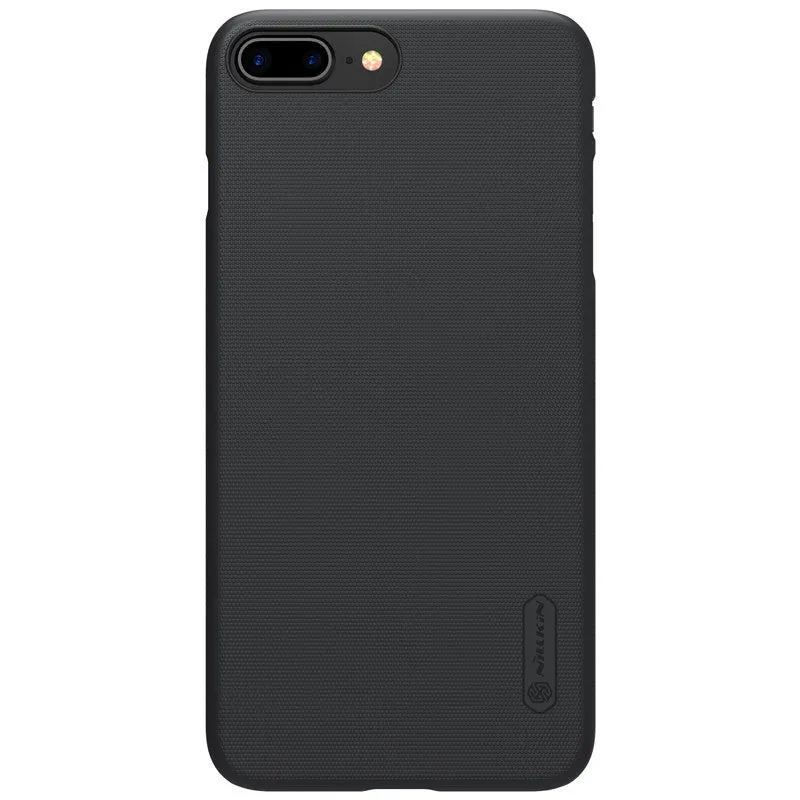Apple iPhone 8 Plus Nillkin Frosted Shield tok, fekete + védőfólia