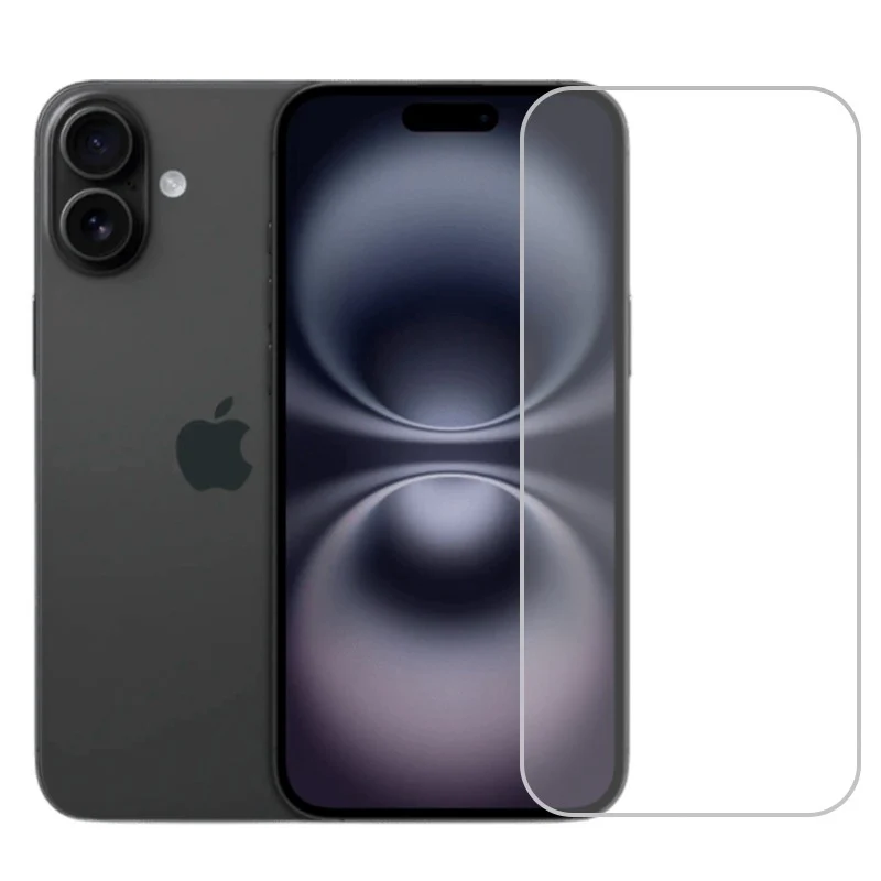 Apple iPhone 16 Plus Vivimall 3D edzett üveg kijelzővédő fólia, teljes képernyős, nagy felbontású, karcálló, buborékmentes...