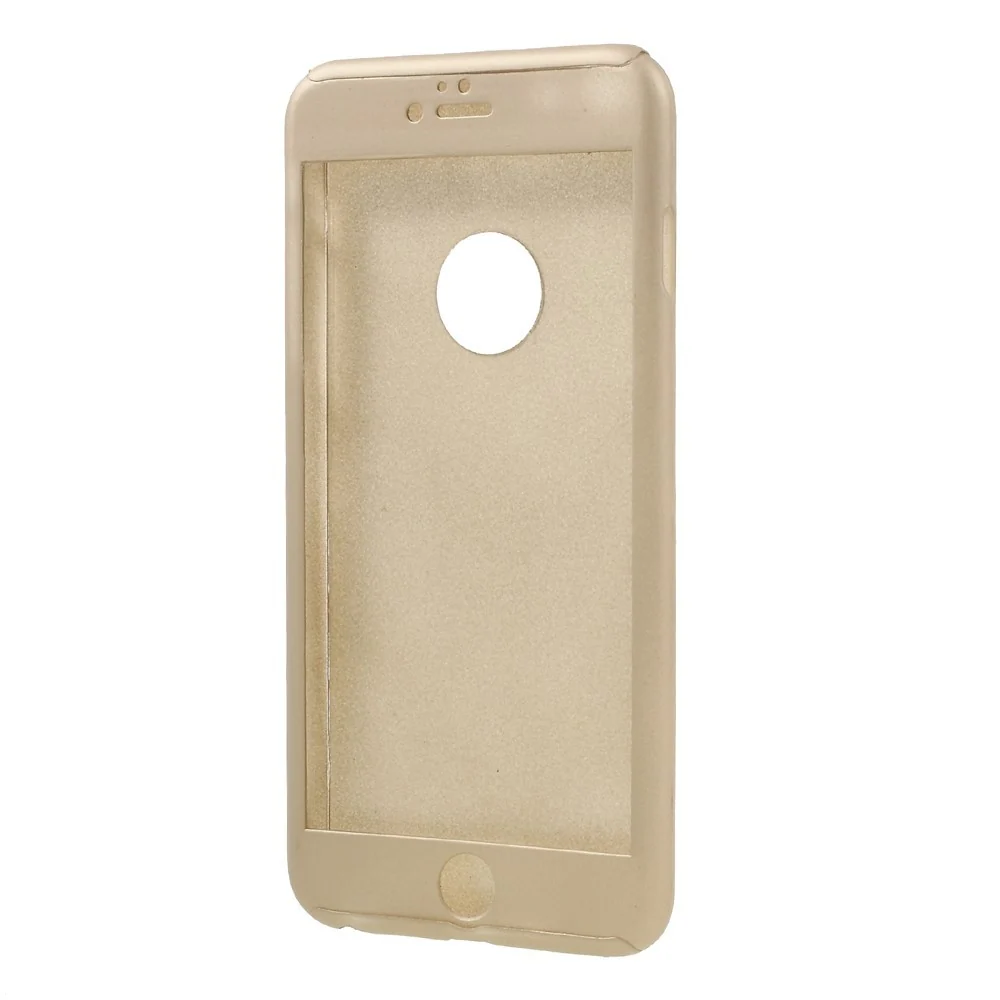 Apple iPhone 6 Plus/6S Plus 360 Full Cover tok arany + védőfólia