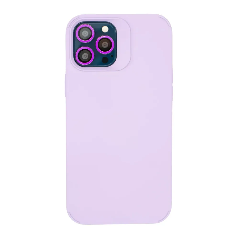 Apple iPhone 14 Pro Max tok, Vivimall, folyékony szilikon, mikroszálas belső, foszforeszkáló kamera védő lencsék, ujjlenyo...