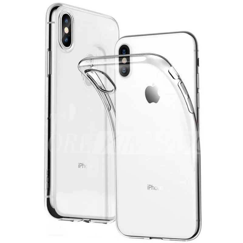 Apple iPhone X átlátszó TPU védőtok