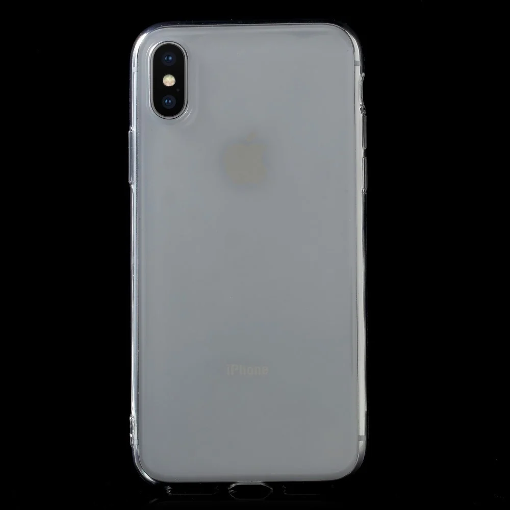 Apple iPhone X átlátszó TPU védőtok