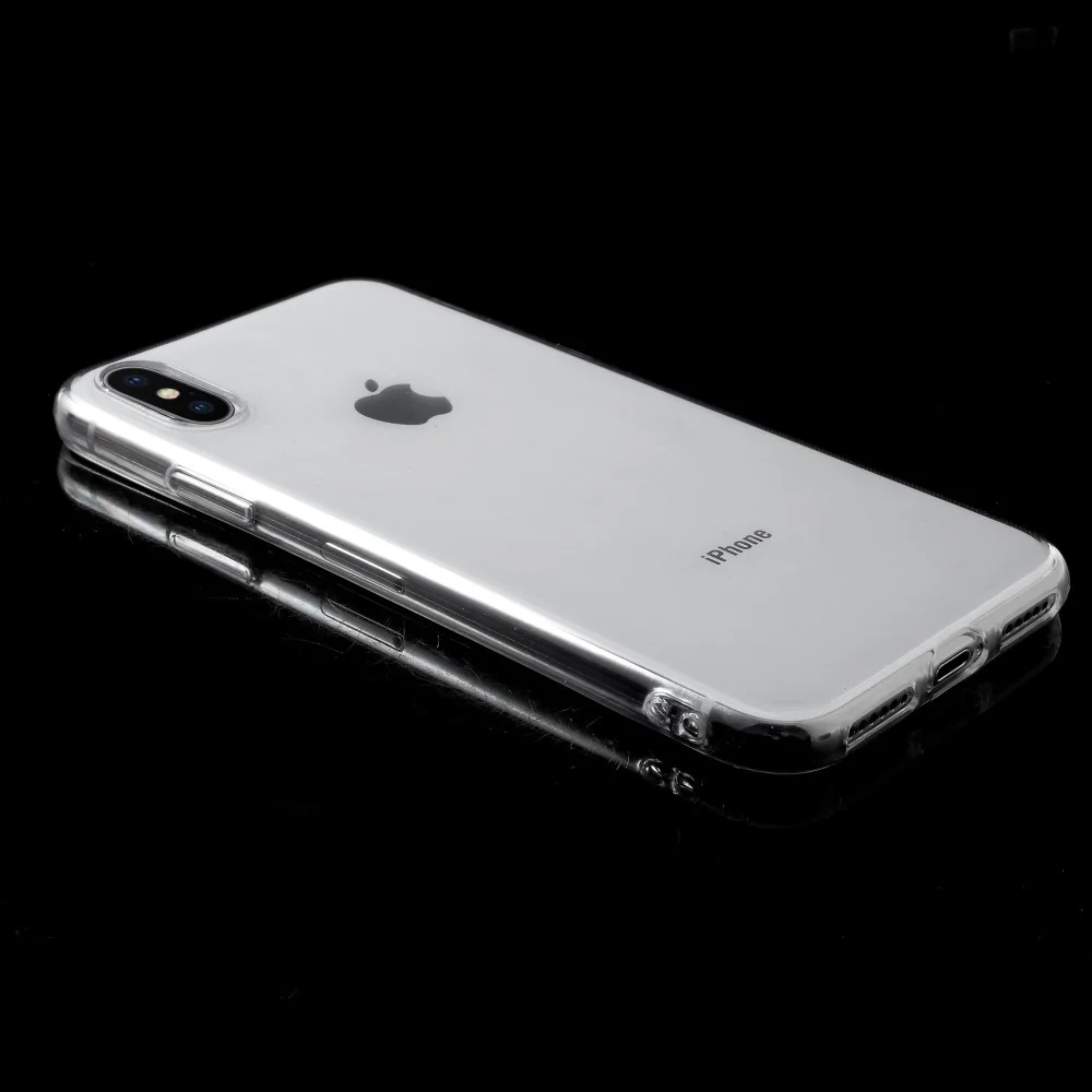 Apple iPhone X átlátszó TPU védőtok