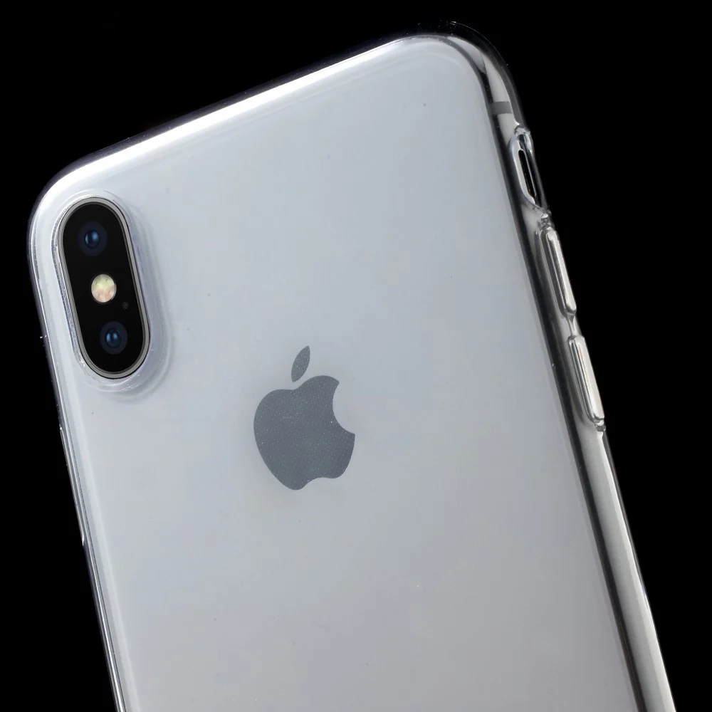 Apple iPhone X átlátszó TPU védőtok
