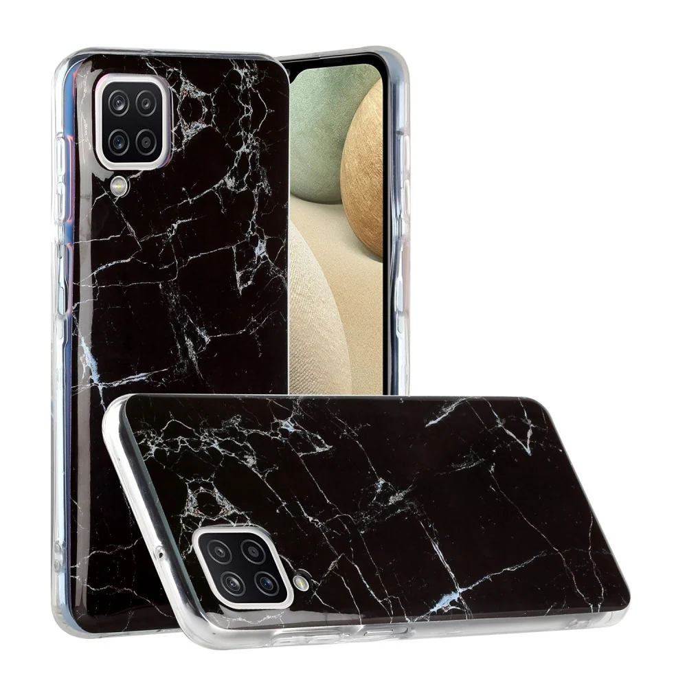 Apple iPhone XR védőtok, puha akril TPU, márvány mintás 4