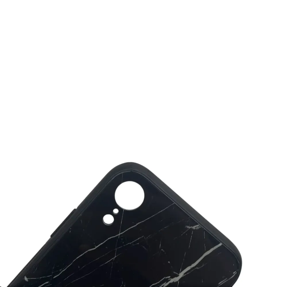 Apple iPhone XR védőtok, puha akril TPU, márvány mintás 4