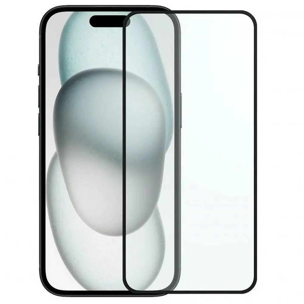 Folie de Protectie, Vivimall, compatibila cu Apple iPhone XR, Acoperire Completa, Sticla, Alb