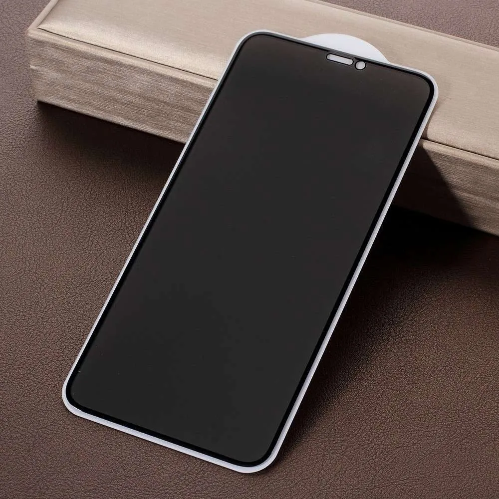 Huawei P Smart 2020 Full Glue Privacy Fólia, Fekete