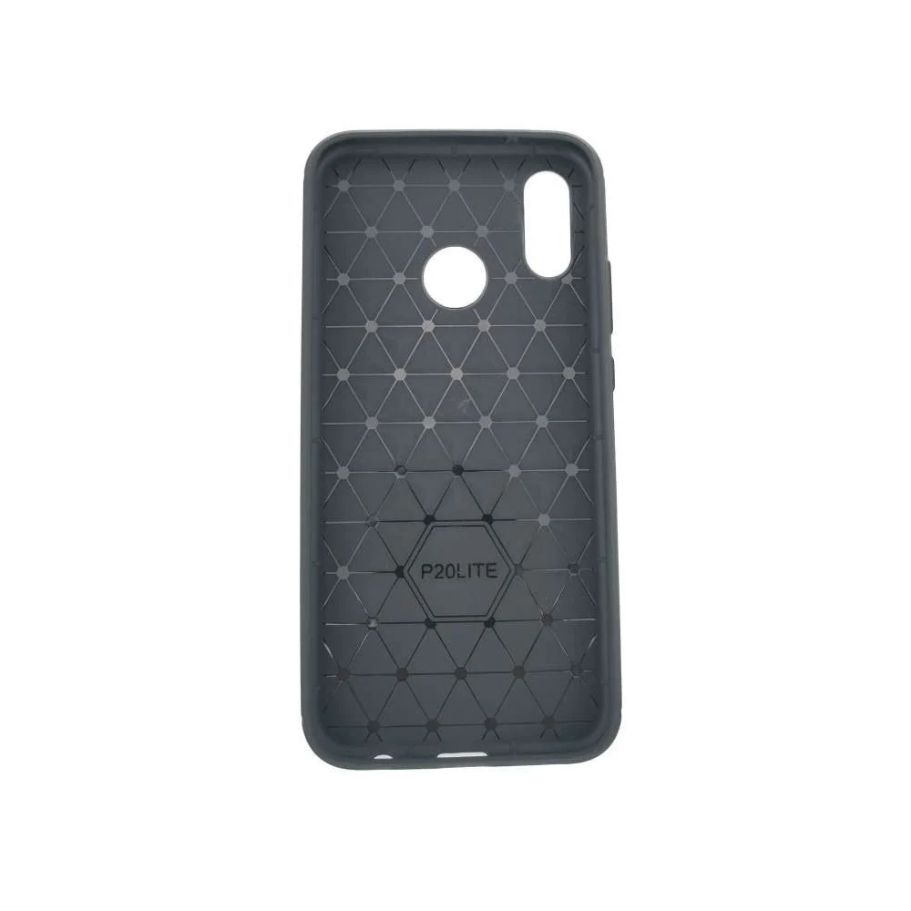 Husa Huawei P20 Lite Tpu, carbon, Negru