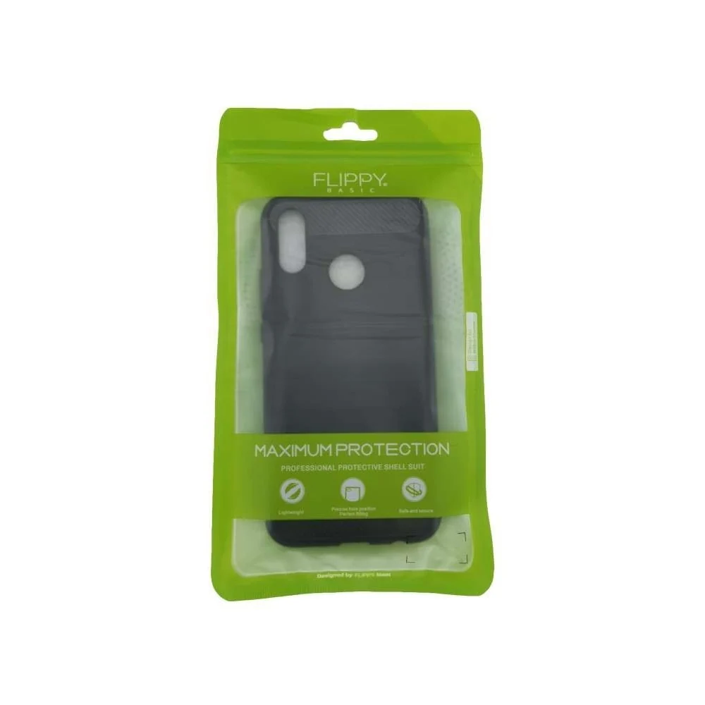 Husa Huawei P20 Lite Tpu, carbon, Negru