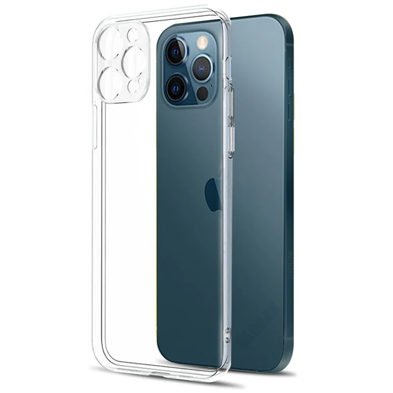 Husa Protect Plus Xiaomi Redmi Note 9 Pro kompatibilis, átlátszó