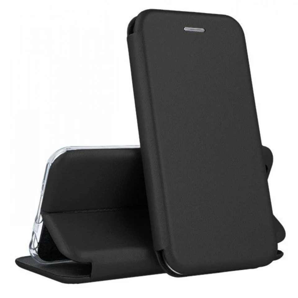 Husa de protectie Vivimall compatibila cu OPPO Find X2 Magnet Book Case Negru