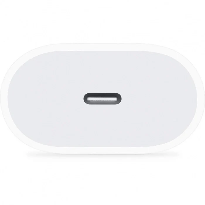 iPhone, Type-C, gyorstöltő adapter, 20W teljesítmény, Vivimall, fehér