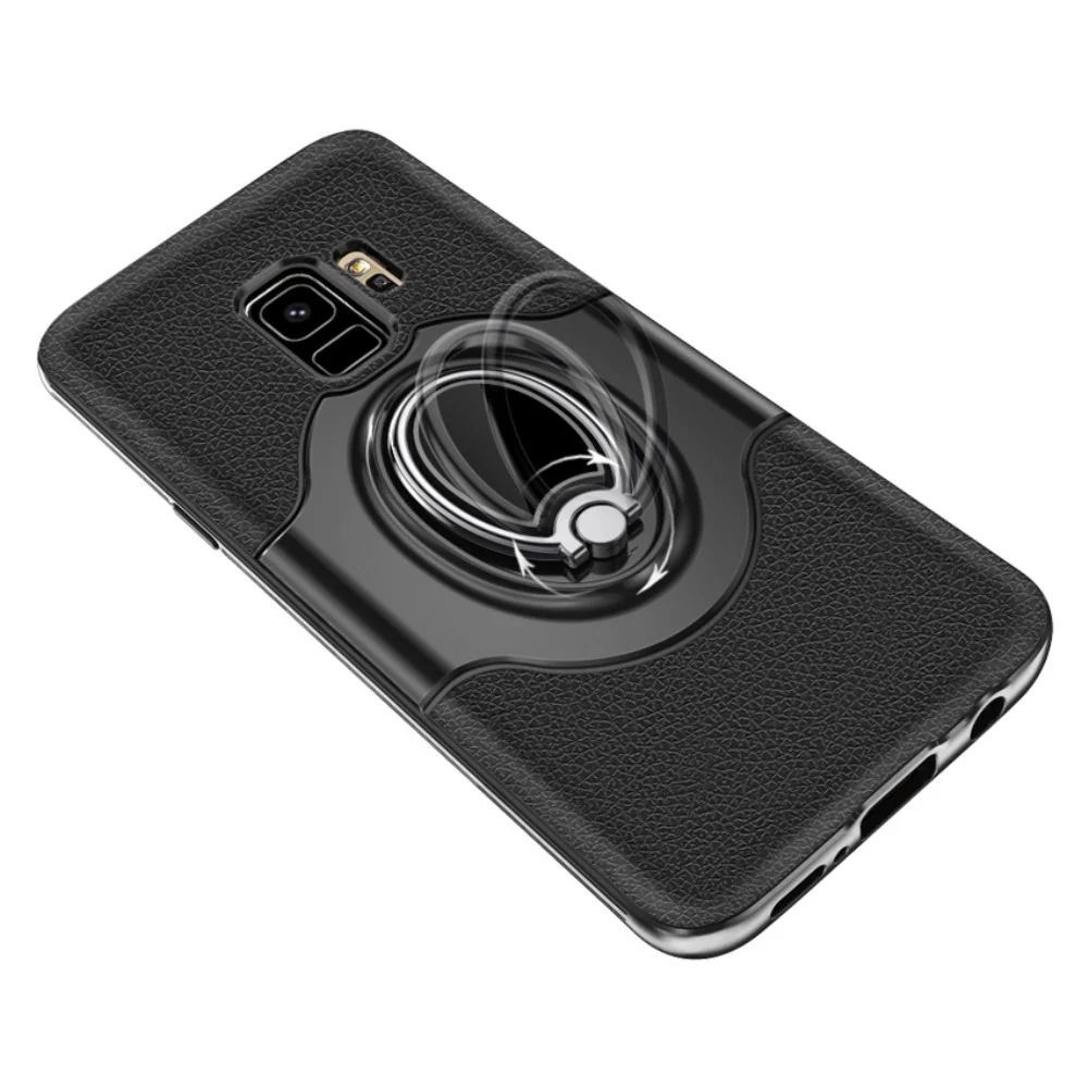 Samsung Galaxy A8 2018 Ipaky Ring fekete tok