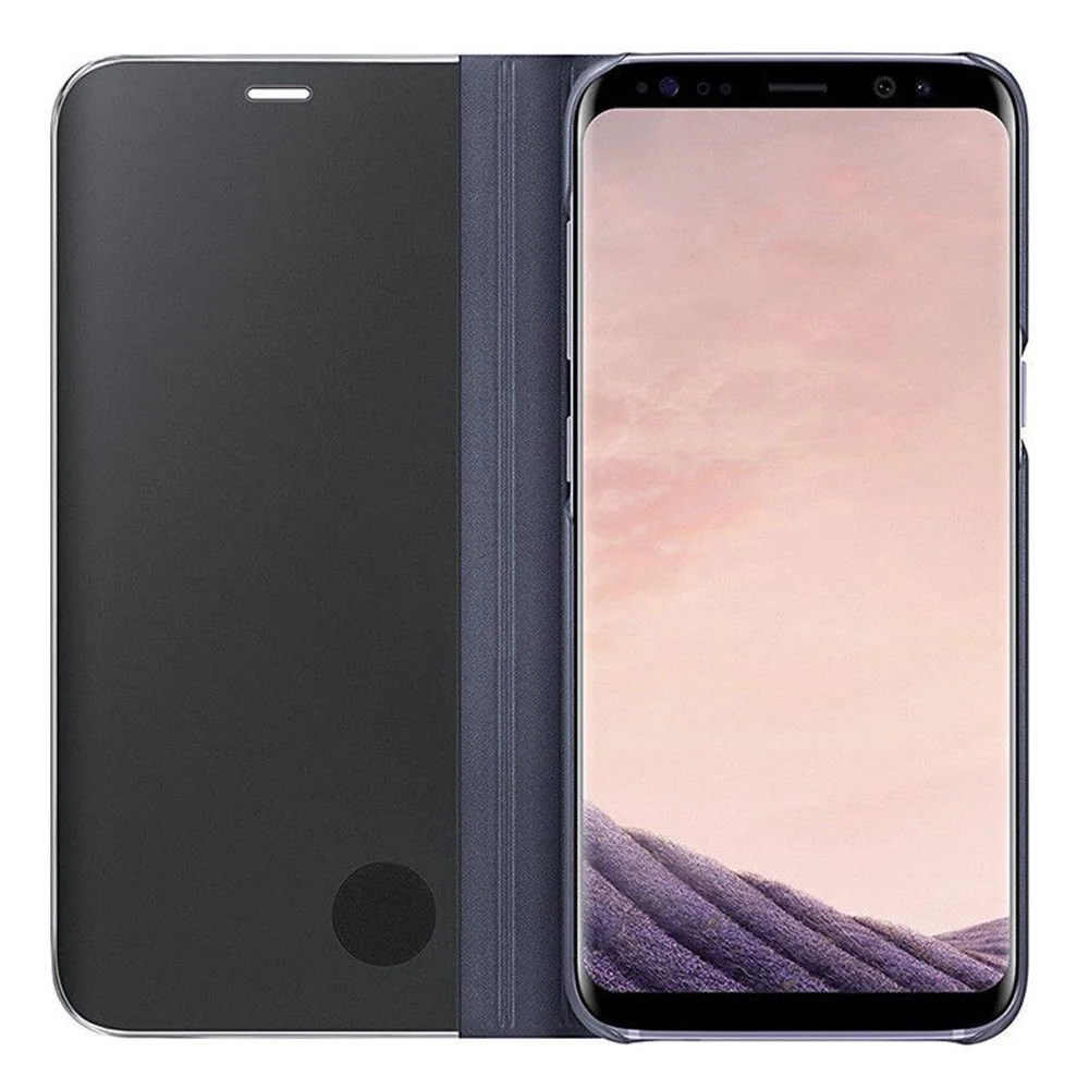 Samsung Galaxy S8 Flip Cover tükrös tok, kék