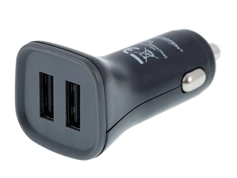 Töltő 2x USB , 4,8A, 12/24V-os szivargyújtóhoz
