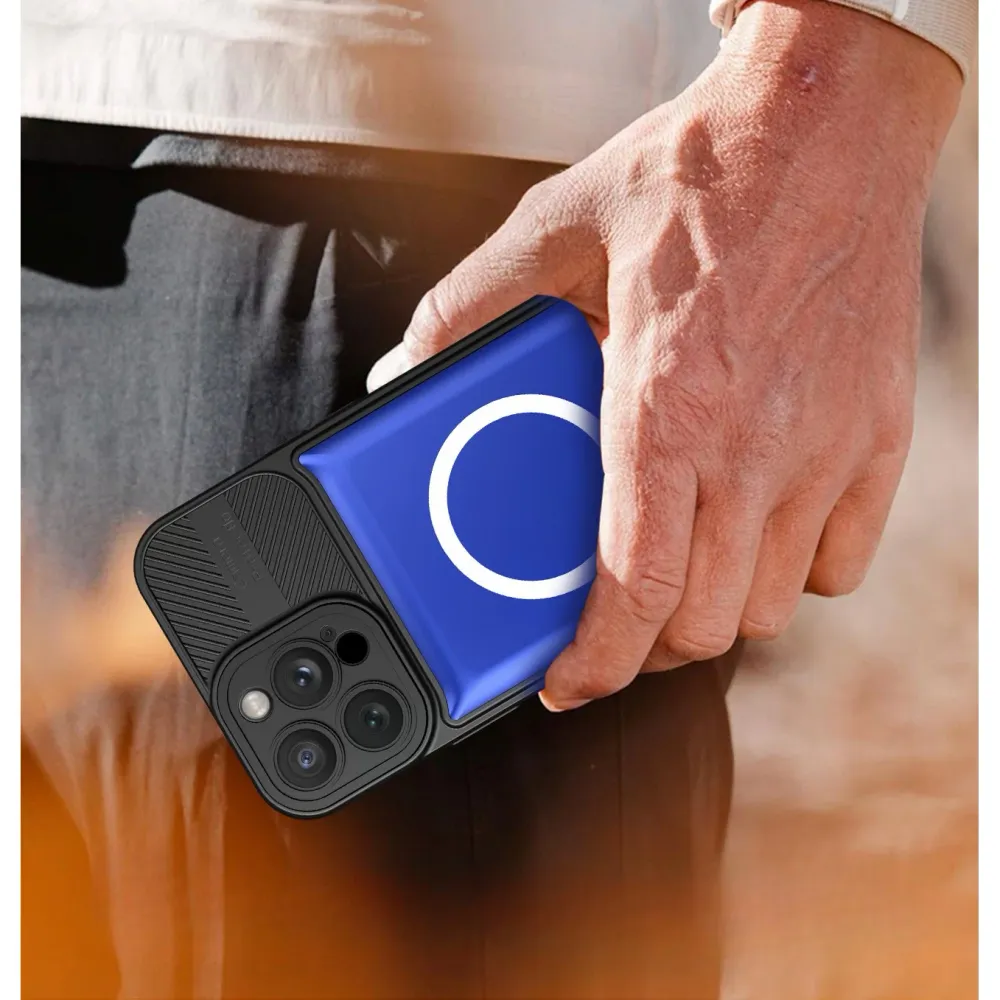 Tok Apple iPhone 11 MagSafe, Urban Armor, Vivimall, kék, mágneses tartó