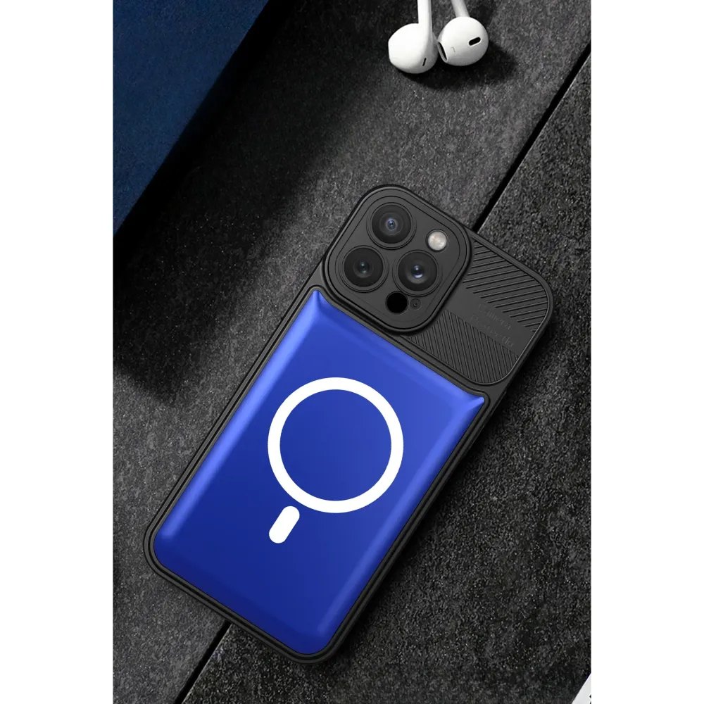 Tok Apple iPhone 11 MagSafe, Urban Armor, Vivimall, kék, mágneses tartó