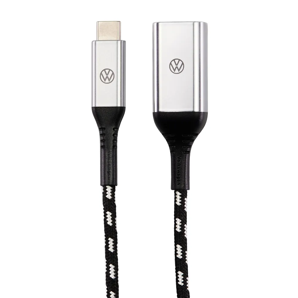 VW USB- USB-C csatlakozókábel Premium, adapter, 50cm hosszú, 000051446CE