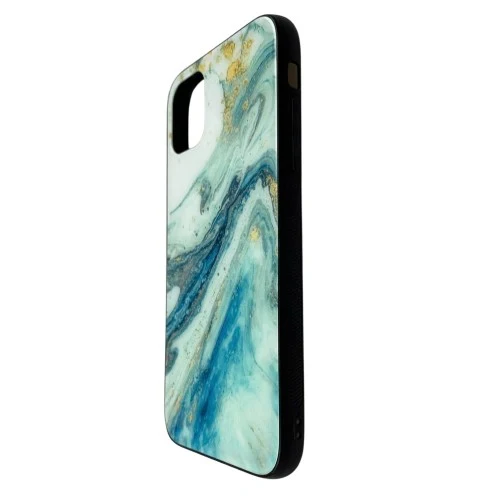 Védőtok Apple iPhone 11-hez, puha akril TPU, márvány mintás 1