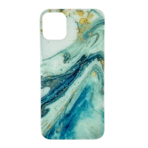 Védőtok Apple iPhone 11-hez, puha akril TPU, márvány mintás 1