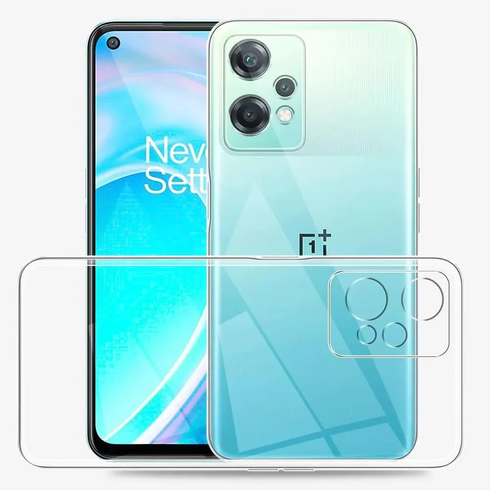 Védőtok, Vivimall, OnePlus Nord CE2 Lite Kompatibilis, TPU, Átlátszó