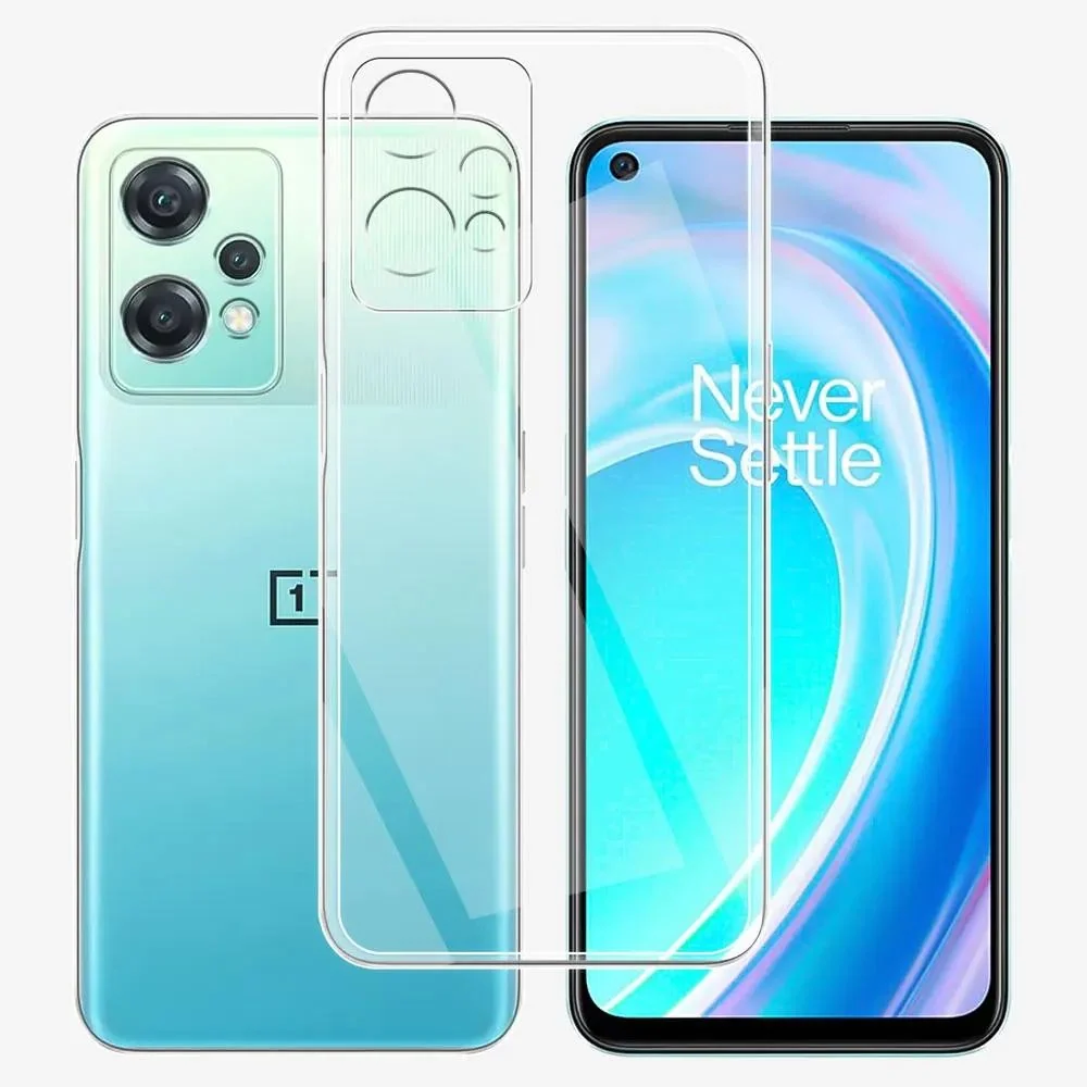 Védőtok, Vivimall, OnePlus Nord CE2 Lite Kompatibilis, TPU, Átlátszó