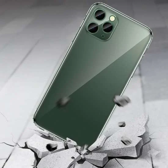 Védőtok, Vivimall, Protect Plus, Apple iPhone 14 Pro készülékhez, átlátszó
