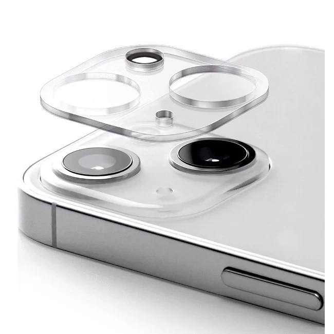 Üvegfólia Apple iPhone 15 / 15 Plus kamerához, átlátszó